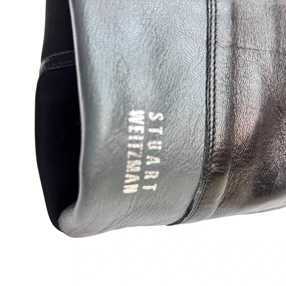 Stuart Weitzman Over the Knee Tall Black Boots 7